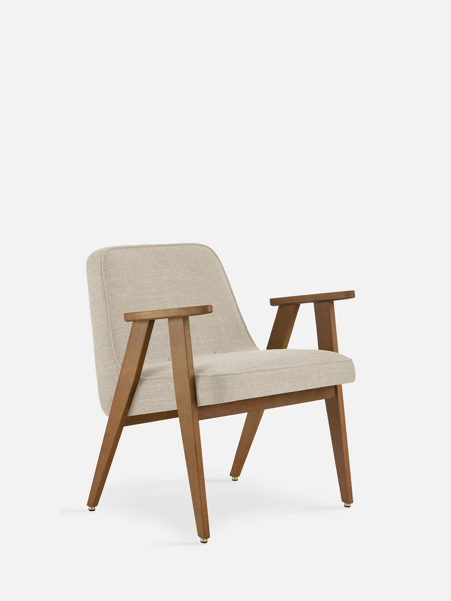 366 Armchair - in Coco Creme Fabric