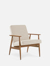Fox Lounge Chair - in Coco Creme Fabric