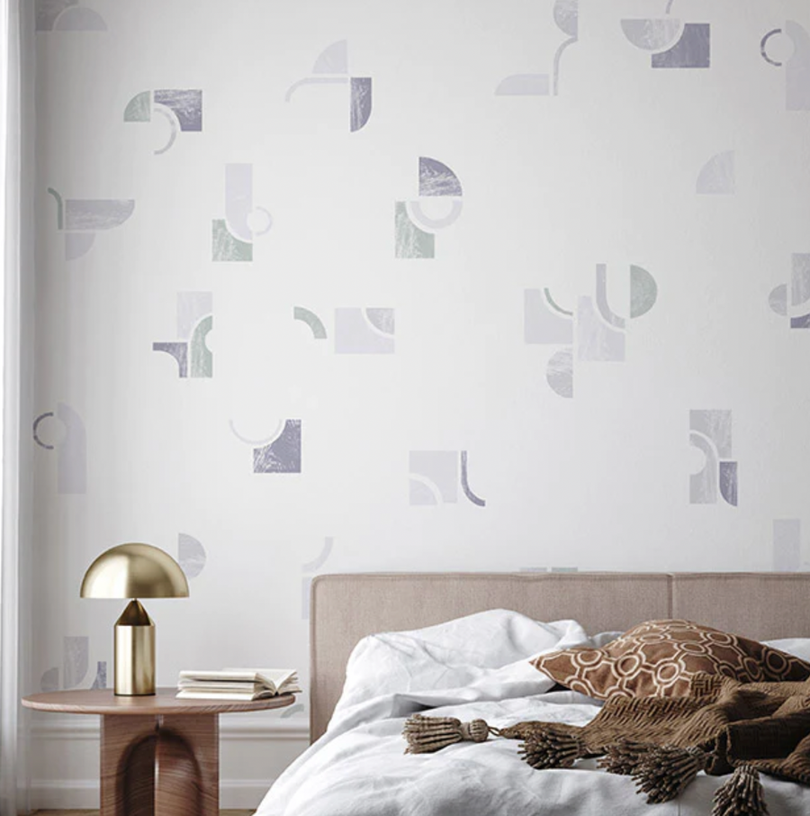 No Rules Veneer Wallpaper in Dusk