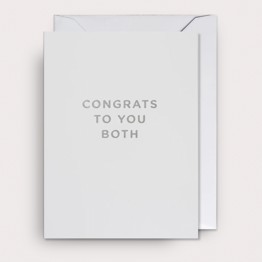 Congrats To You Both Mini Card - 4096