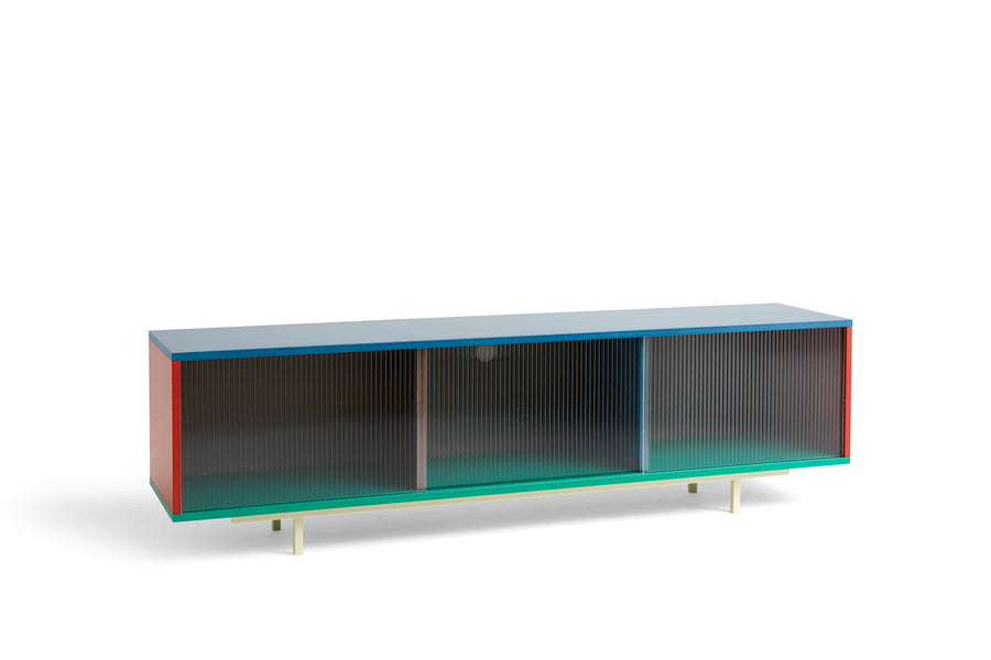 Colour Cabinet Large Floor with glass doors