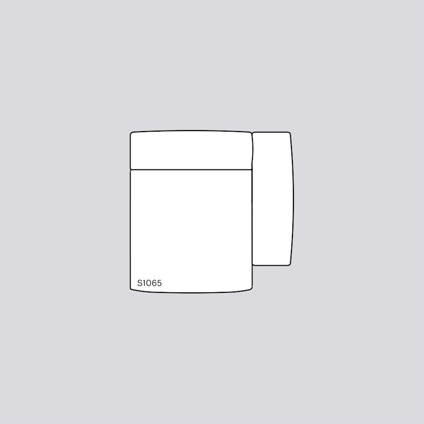 Mags Soft S1065 Low Armrest / Narrow Right End