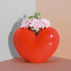 Love Vase Red