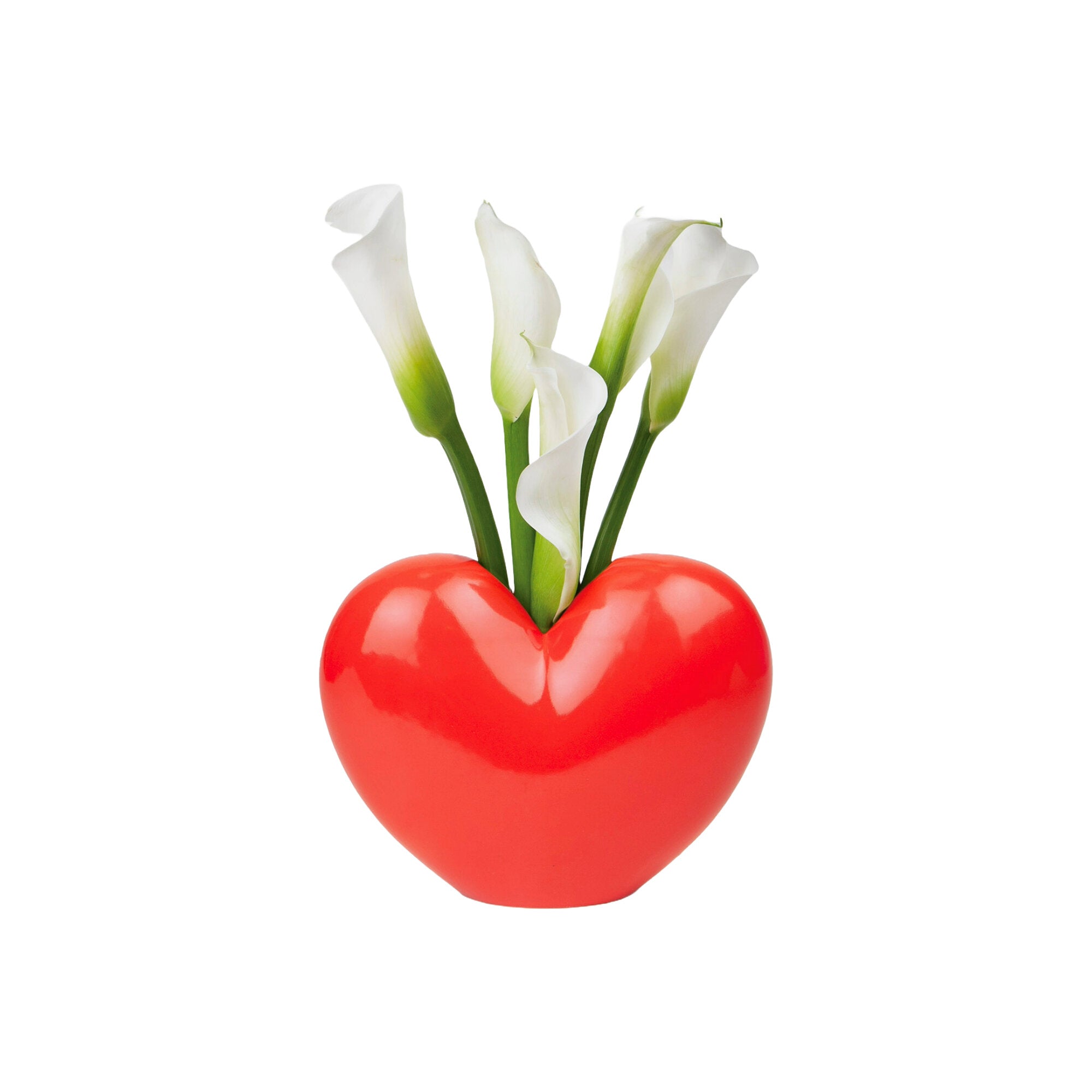 Love Vase Red
