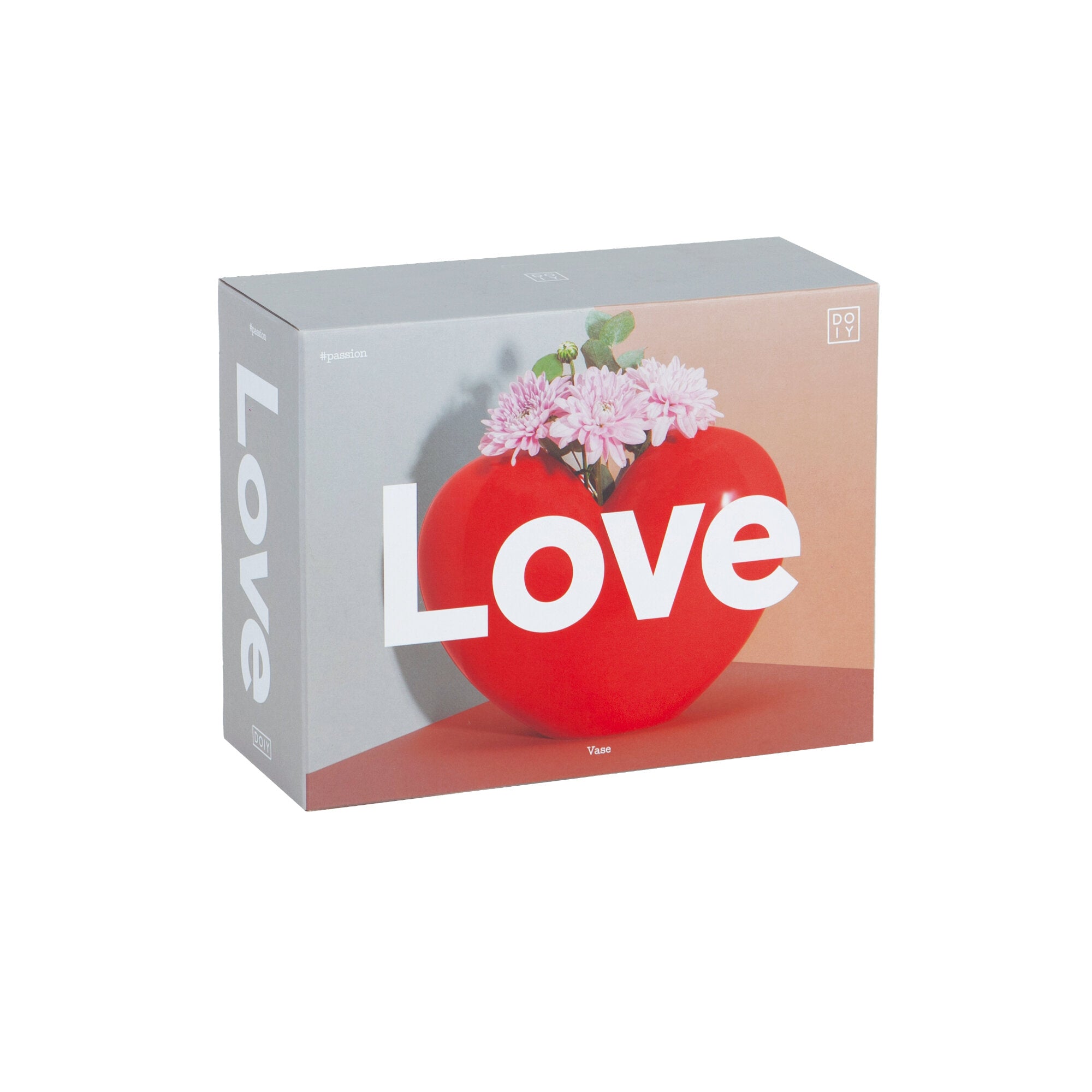 Love Vase Red