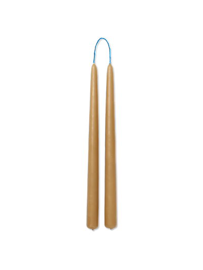 Candles - Set of 2 Straw