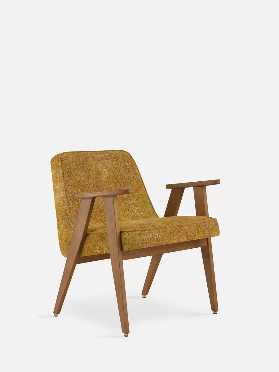 366 Armchair - Marble Mustard Fabric