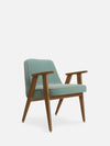 366 Armchair - in Velvet Mint Fabric
