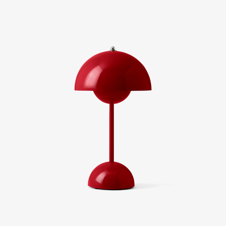 Flowerpot Portable Lamp VP9 Vermilion Red