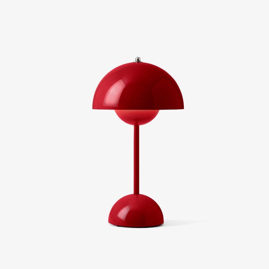 Flowerpot Portable Lamp VP9 Vermilion Red