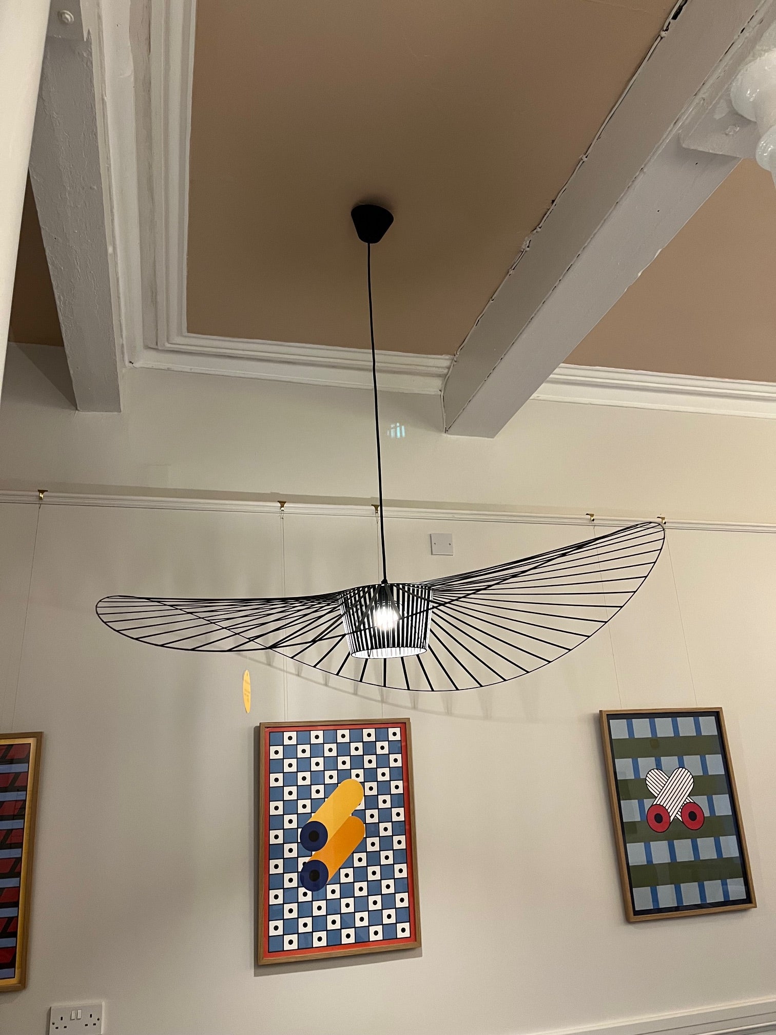 SALE Vertigo Pendant Lamp Medium Black Ex Display RRP £840