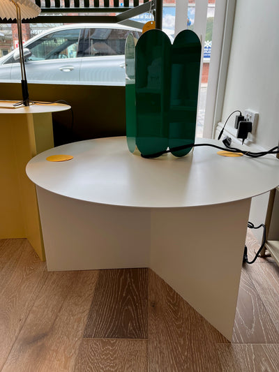 Slit XL Coffee Table White - SALE Ex Display