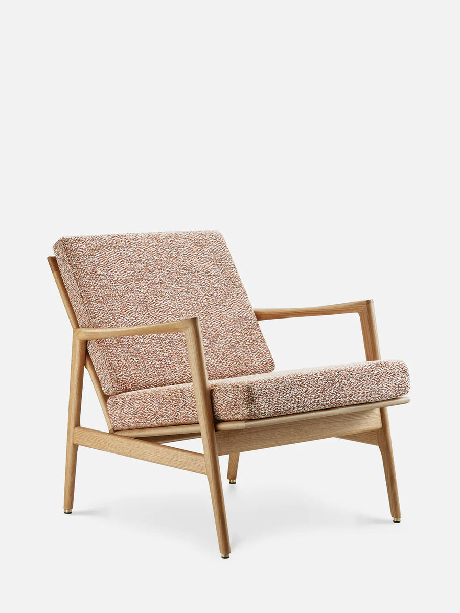 Stefan Lounge Chair - in Braid Sierra Fabric