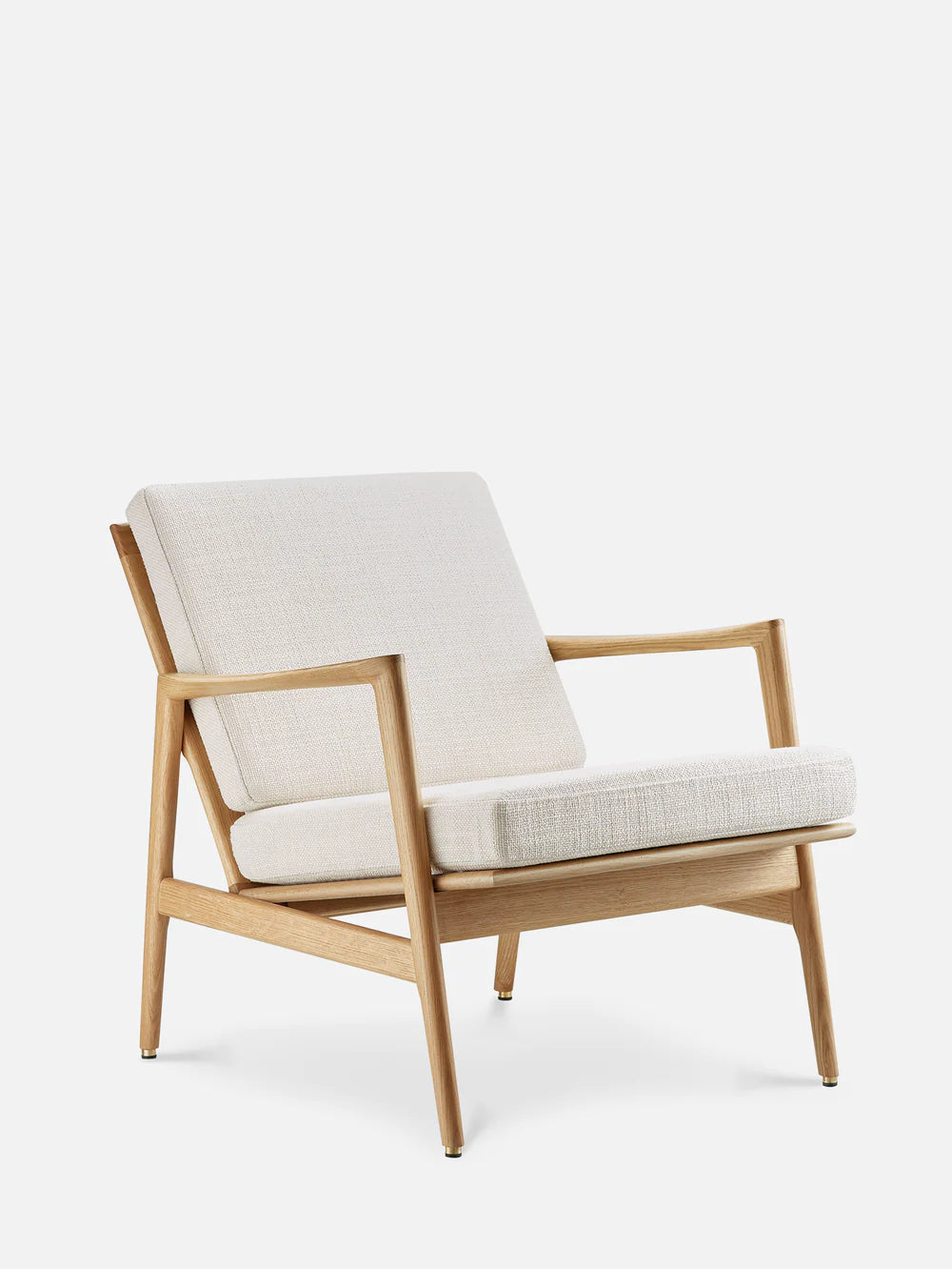 Stefan Lounge Chair - in Coco Creme Fabric