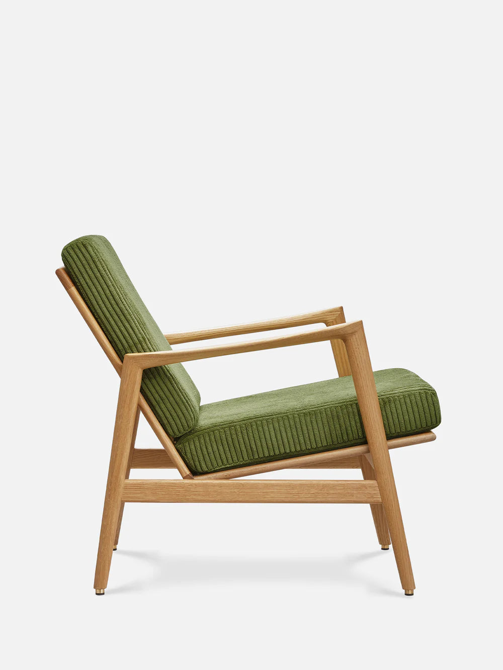 Stefan Lounge Chair - in Cord Grass Fabric