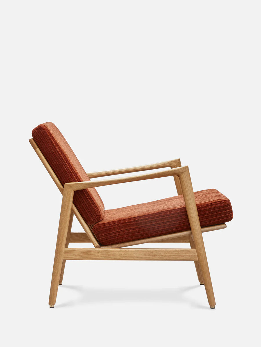 Stefan Lounge Chair - in Wave Sierra Fabric