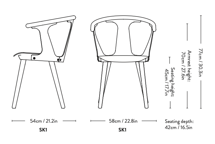 In Between Chair SK1 x 2