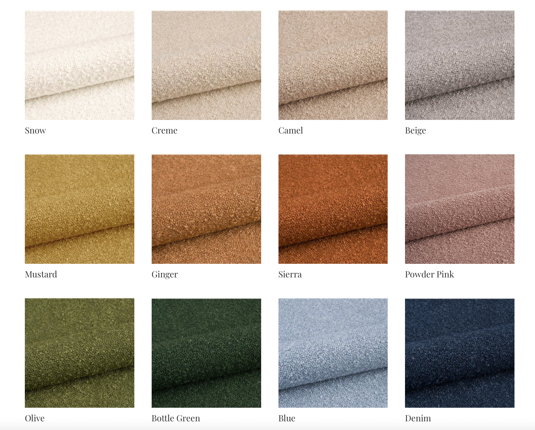 Fox Metal Lounge Chair - in Boucle Fabric