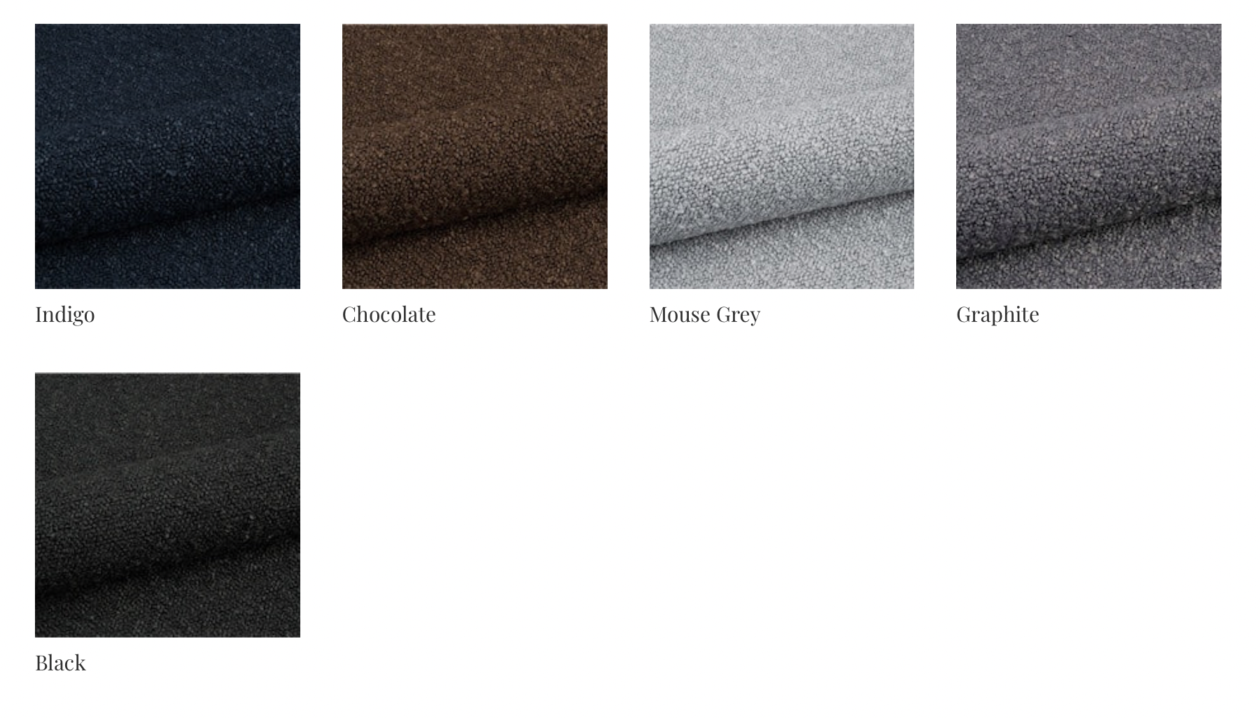 Fox Metal Lounge Chair - in Boucle Fabric