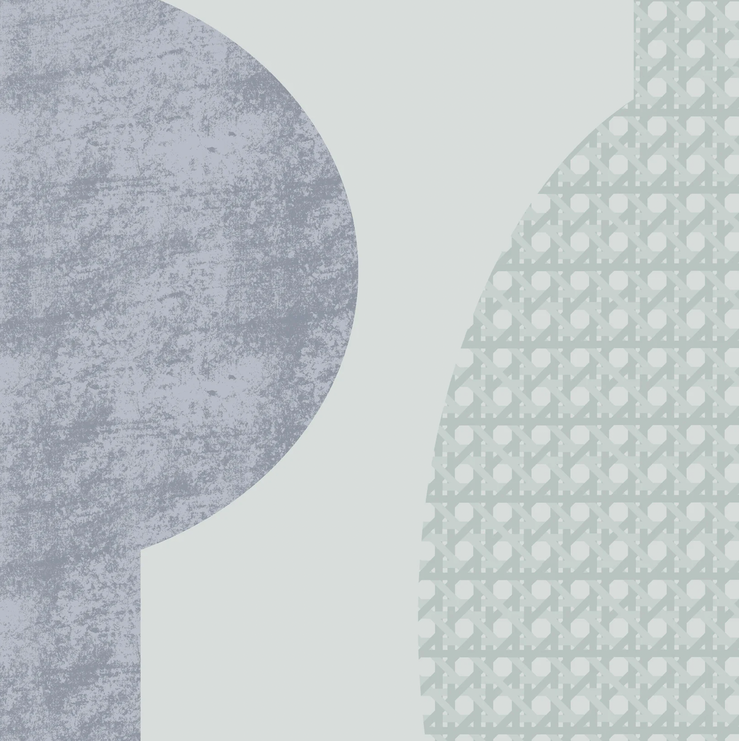 No Rules Cannage Wallpaper in Dusk