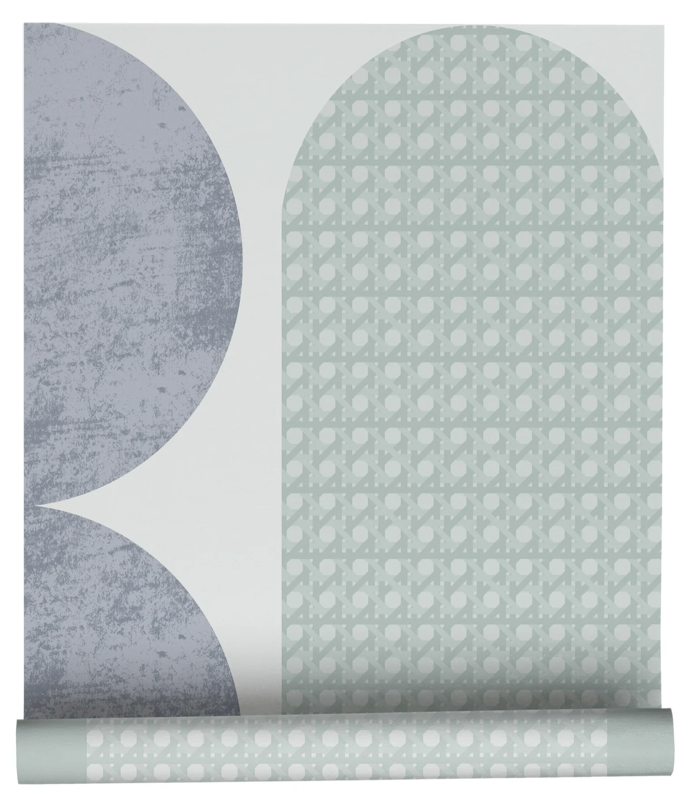 No Rules Cannage Wallpaper in Dusk