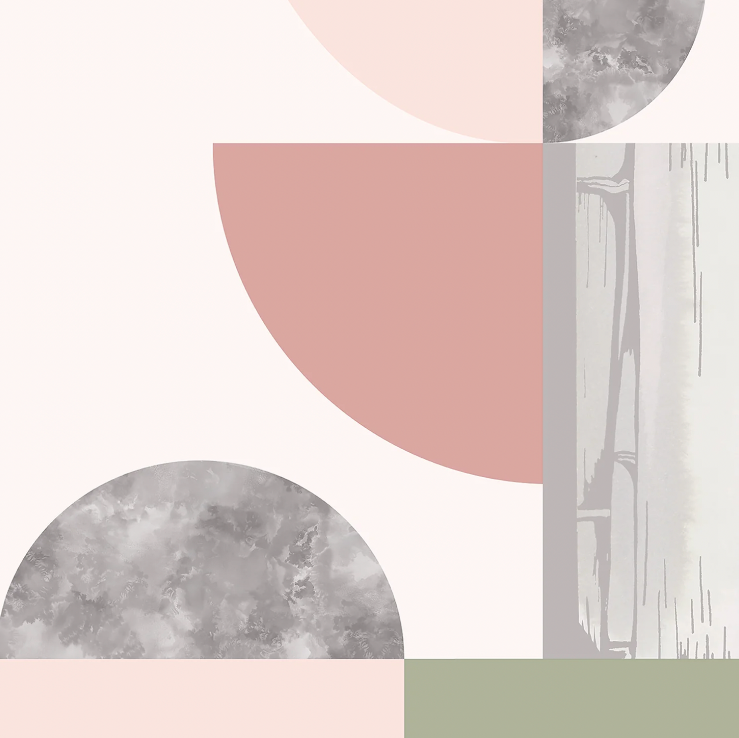 No Rules Halfmoon Wallpaper in Dawn