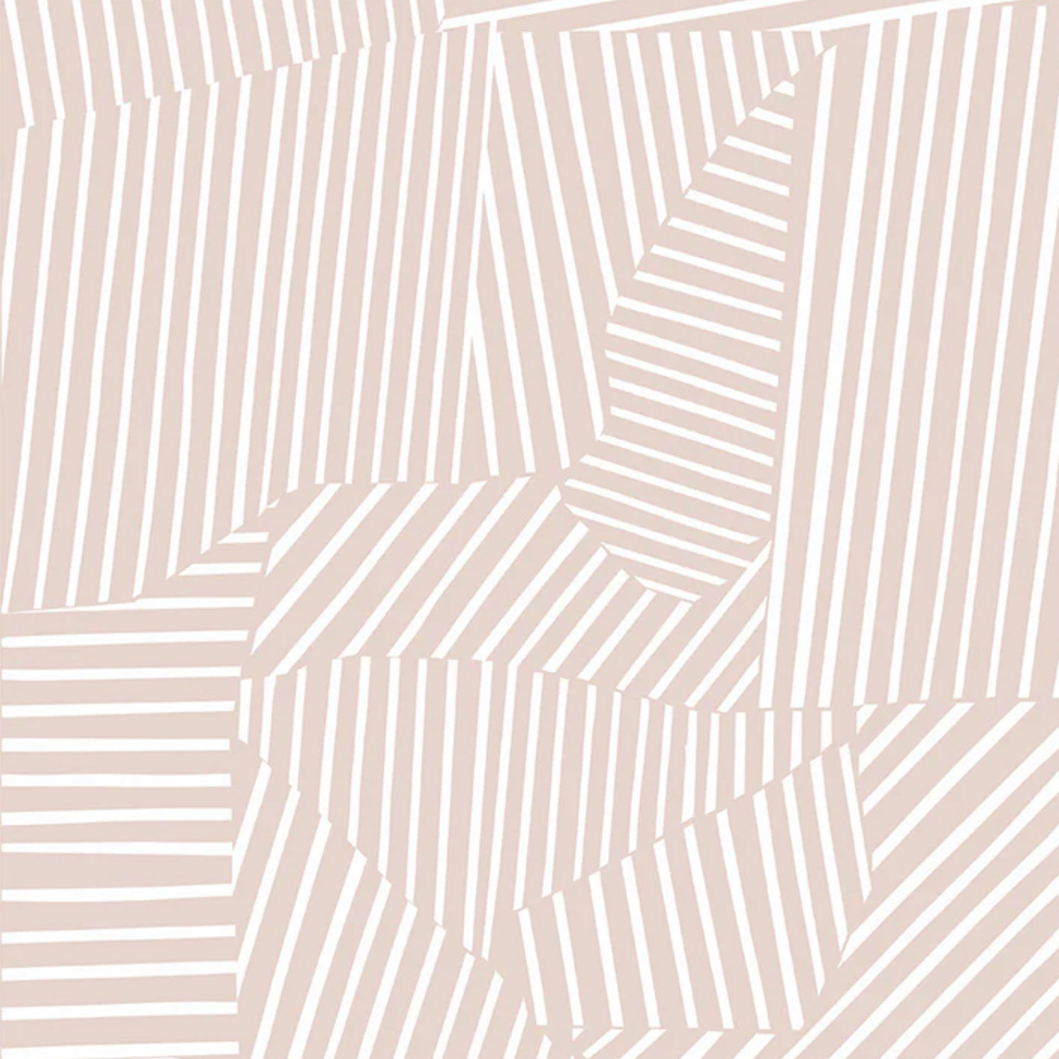 No Rules Aerial Wallpaper in Pink Granite