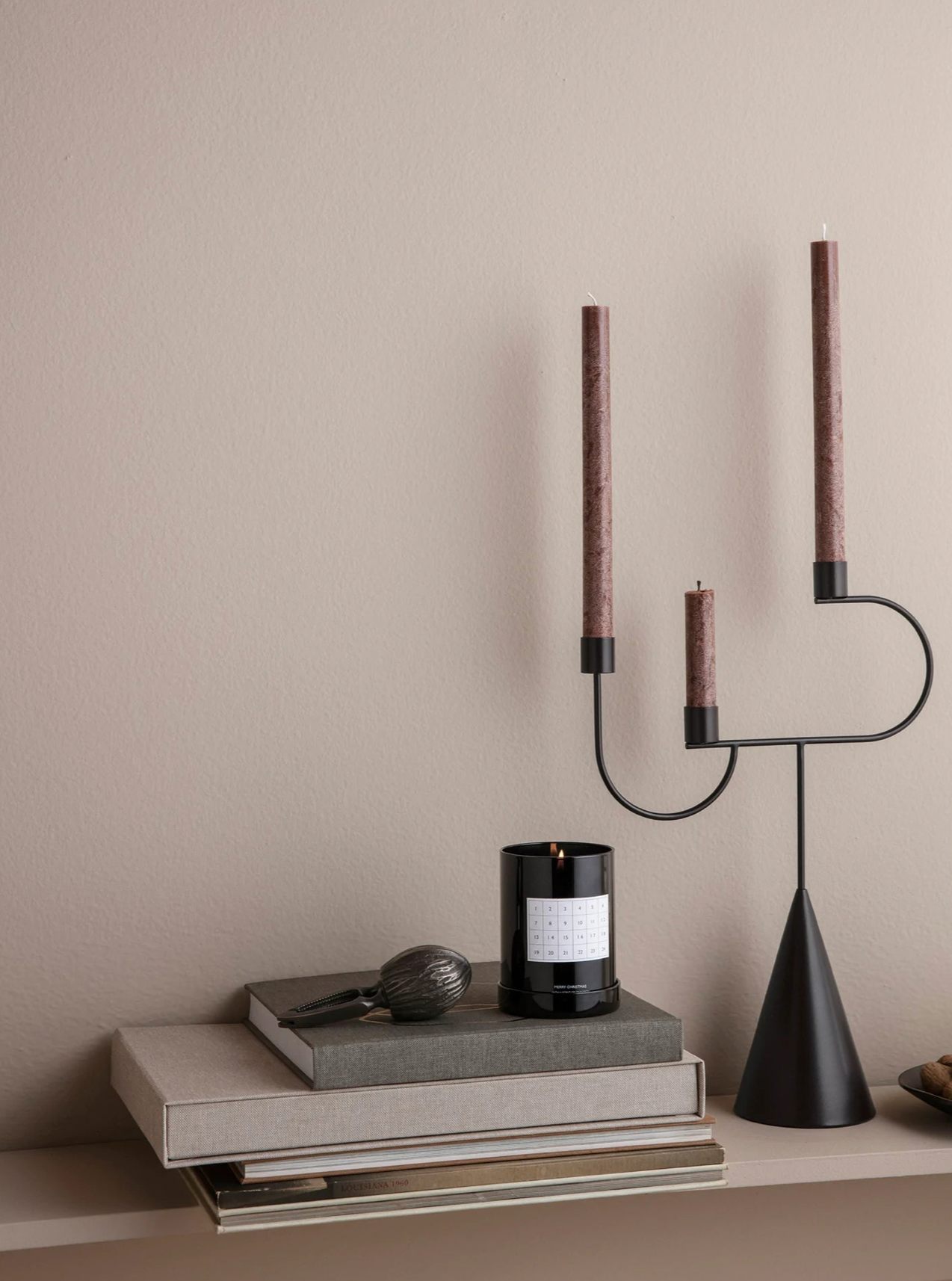 Avant Candelabra Black