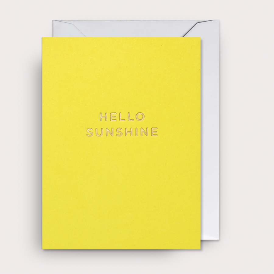 Hello Sunshine Mini Card - 4028