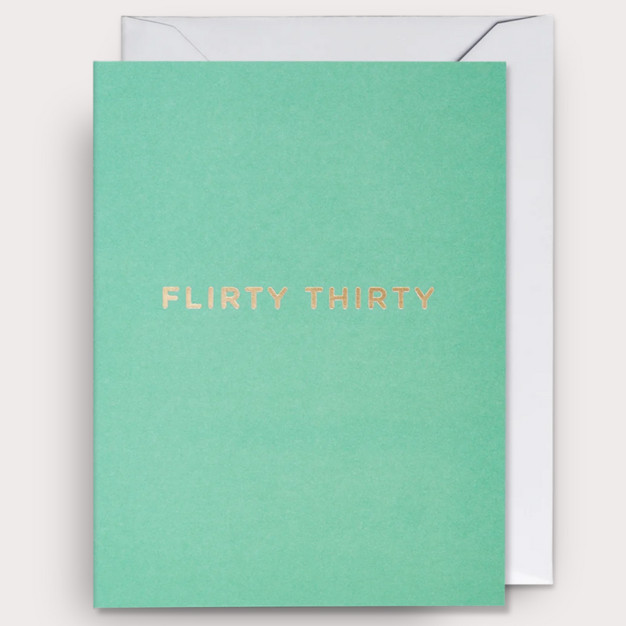 Flirty Thirty Mini Card - 4144