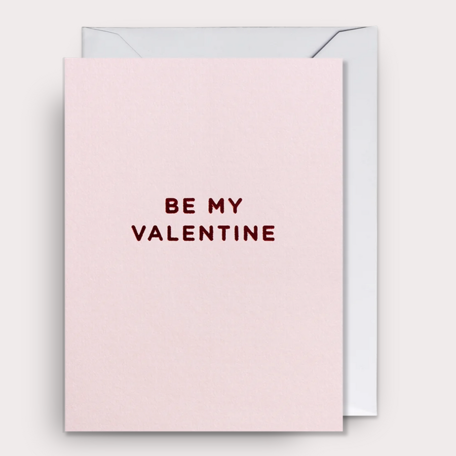 Be My Valentine Mini Card - 1530