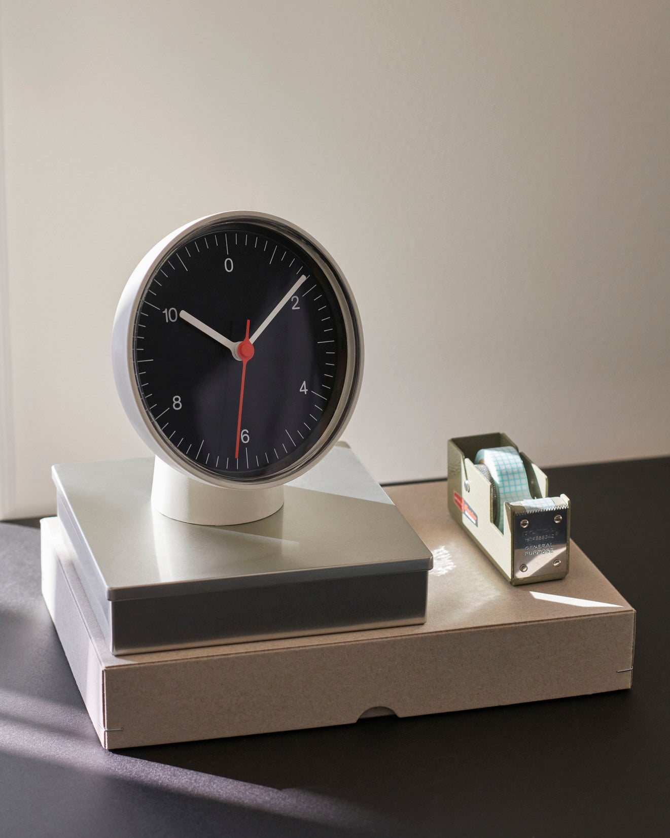 Table Clock Black