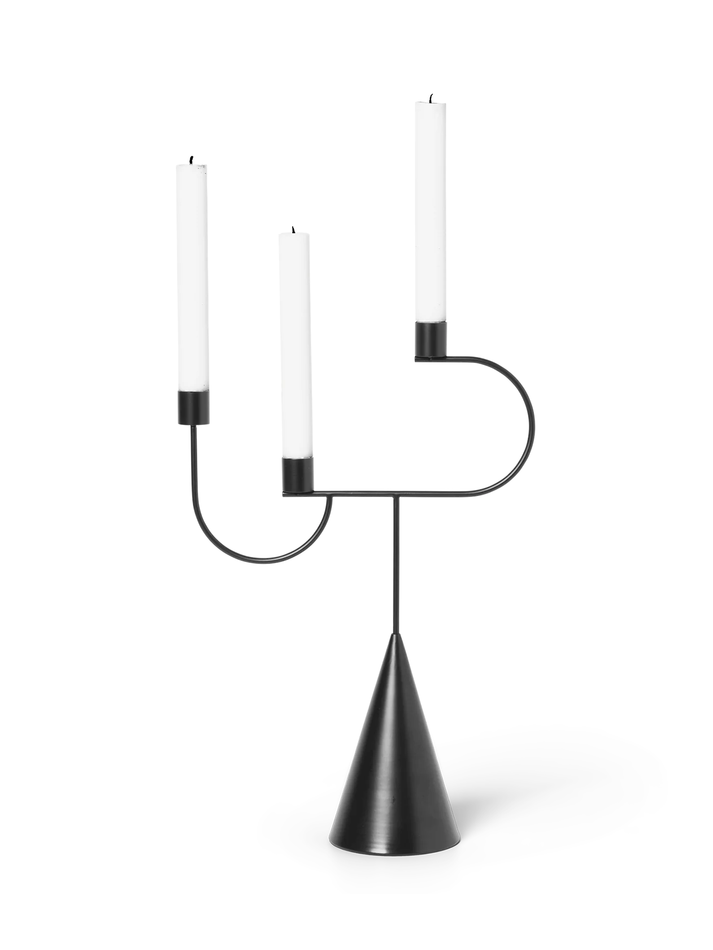 Avant Candelabra Black