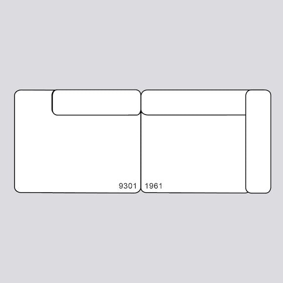 Mags 2.5 Seater Combination 2 RIGHT