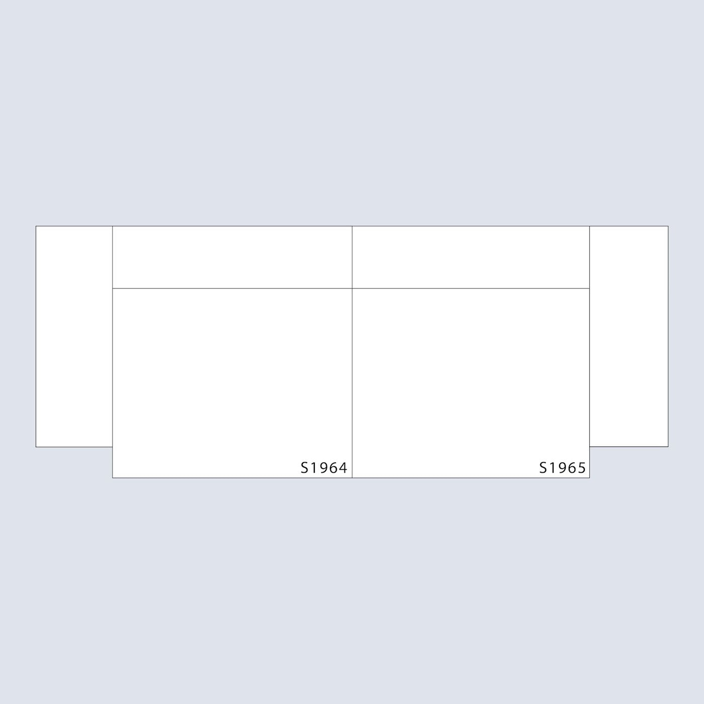 Mags Soft 2.5 Seater Combination 1 Low Armrest