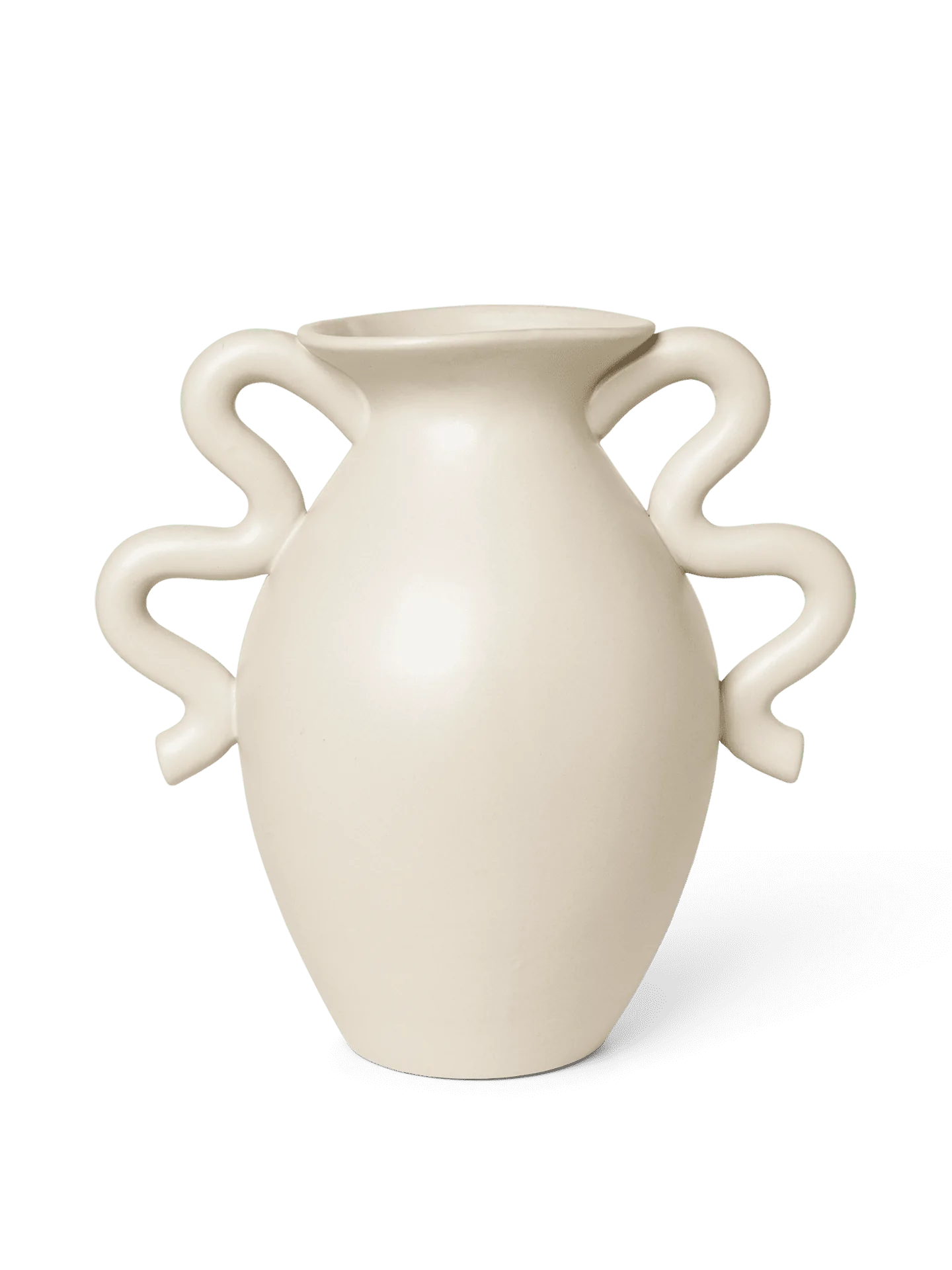 Verso Table Vase Cream