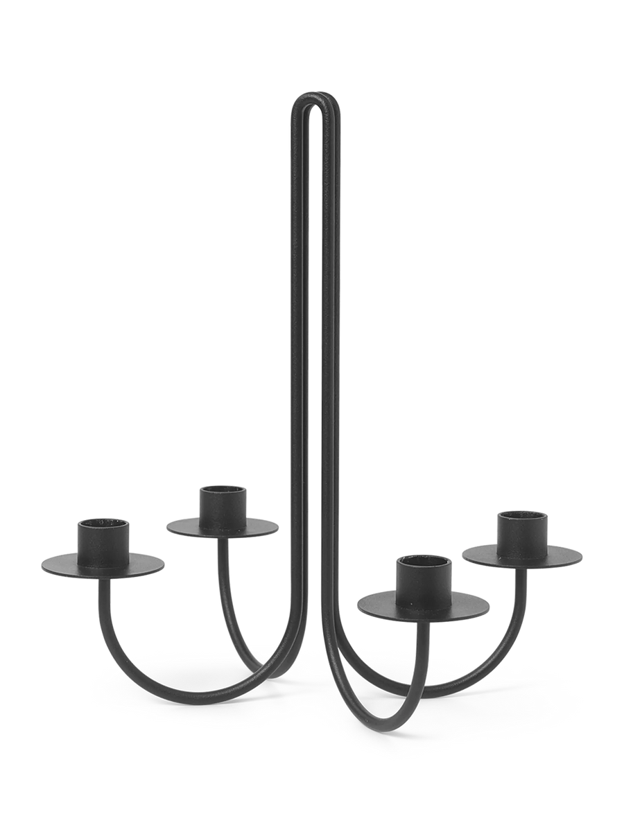 Sway Candelabra Black