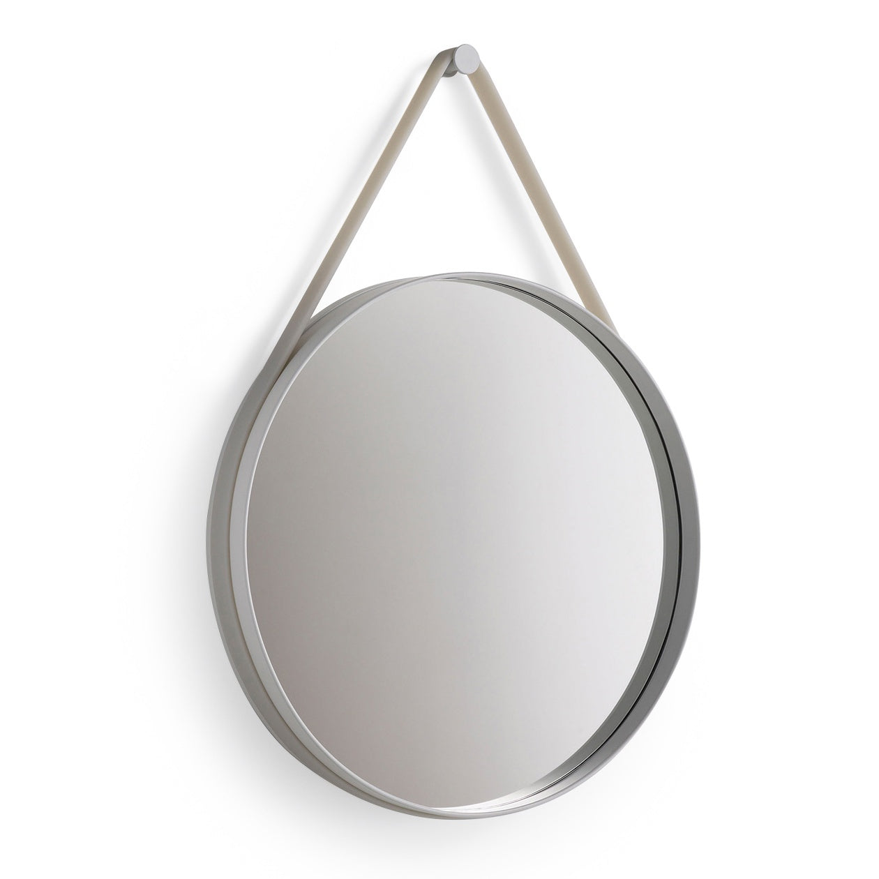 Strap Mirror Ø50 Grey