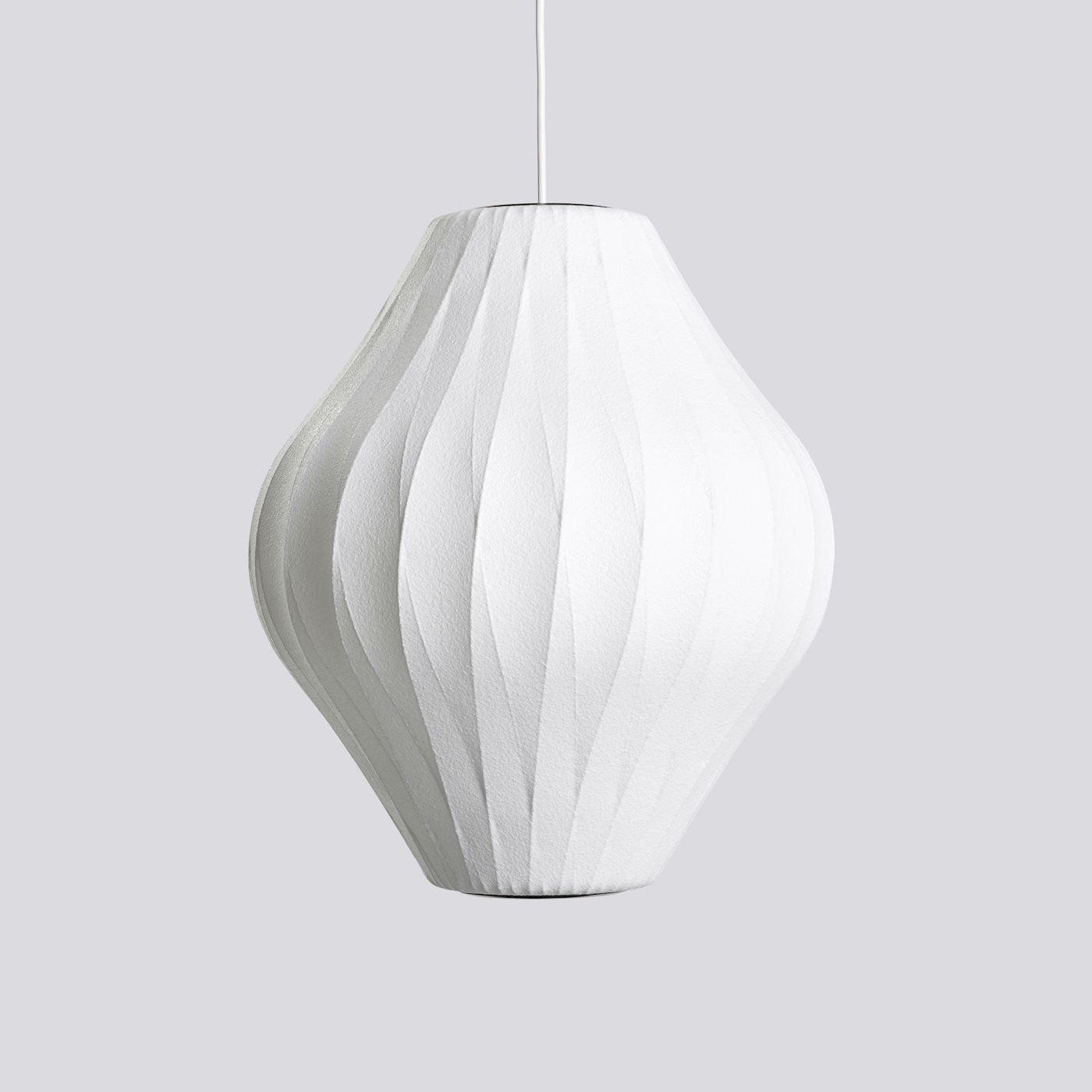 Nelson Pear Crisscross Bubble Pendant