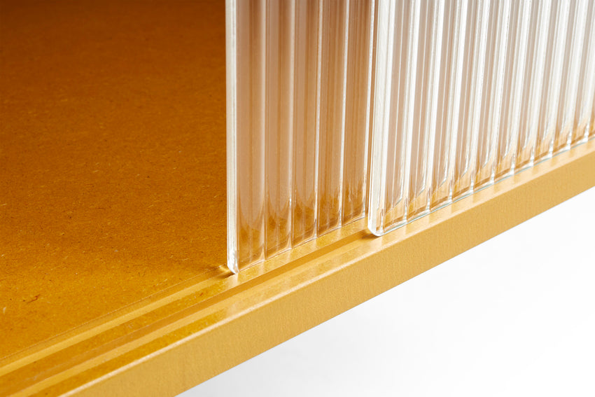 Colour Cabinet Tall with glass doors