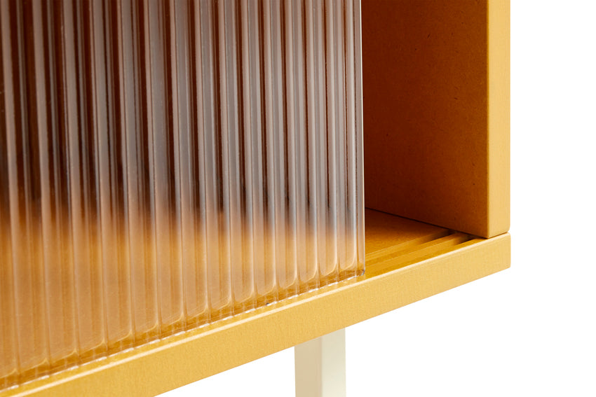 Colour Cabinet Tall with glass doors