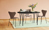 Superellipse Dining Table B611: 90 x 135 x H72cm