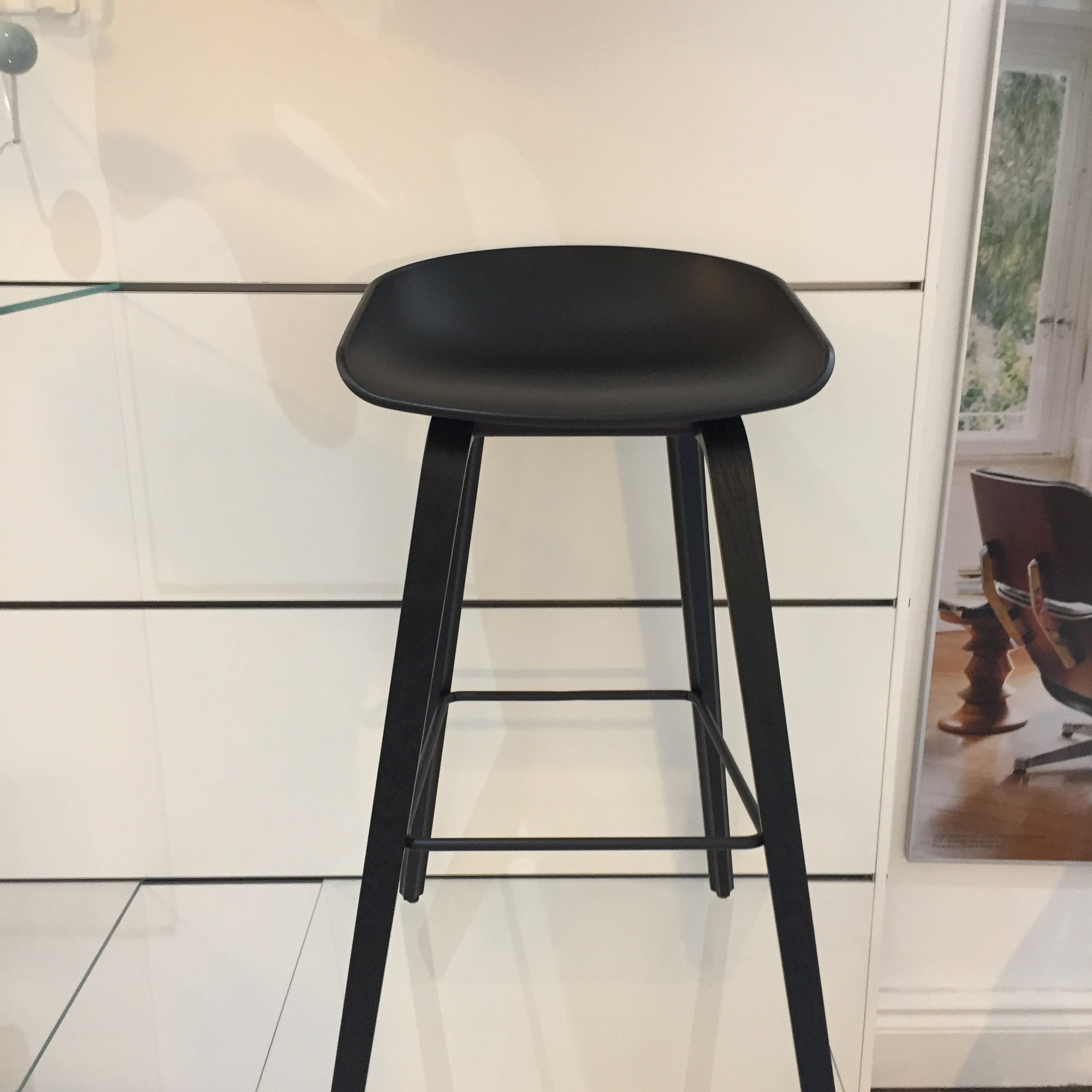 SALE HAY AAS 32 BAR STOOL BLACK - Ex Display