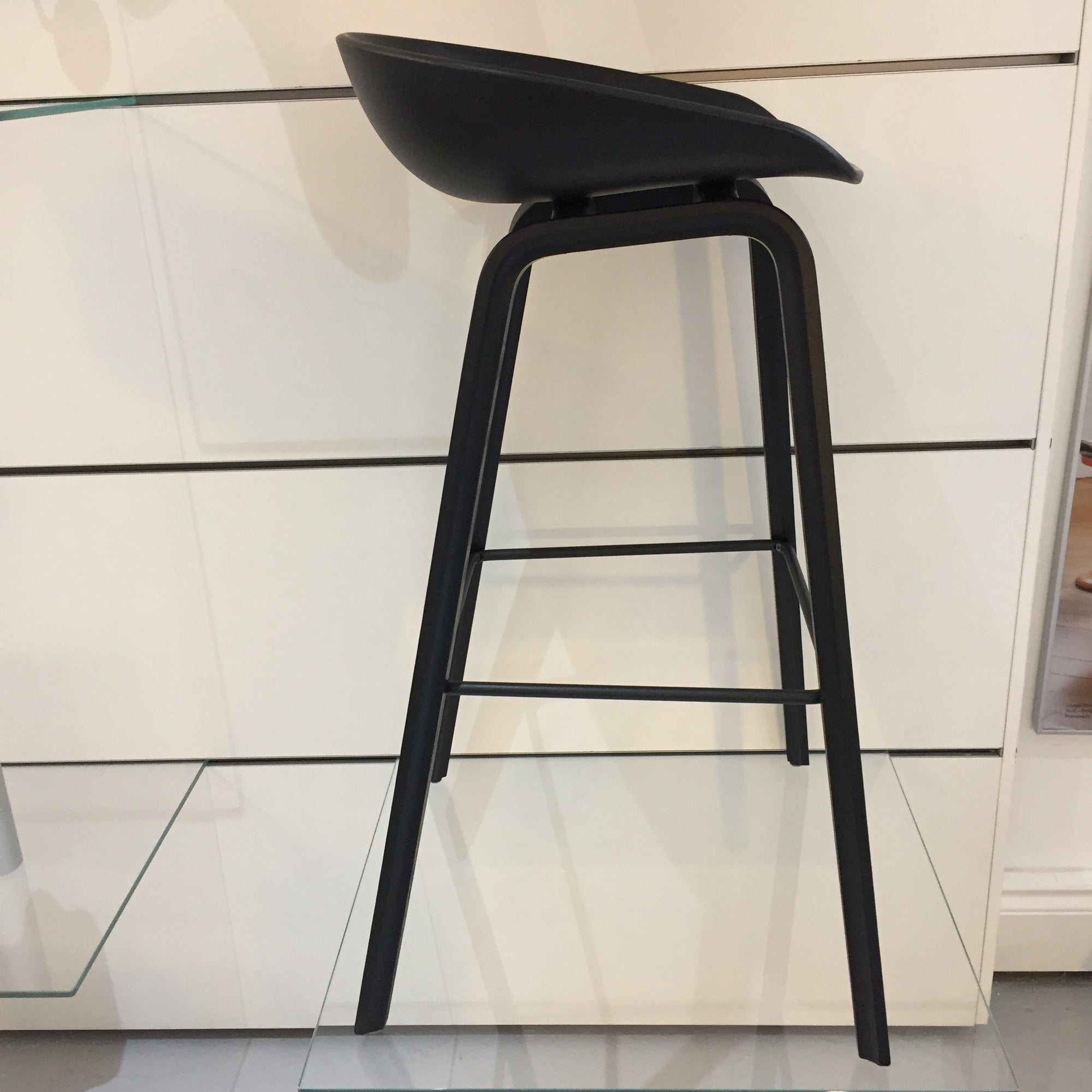 SALE HAY AAS 32 BAR STOOL BLACK - Ex Display