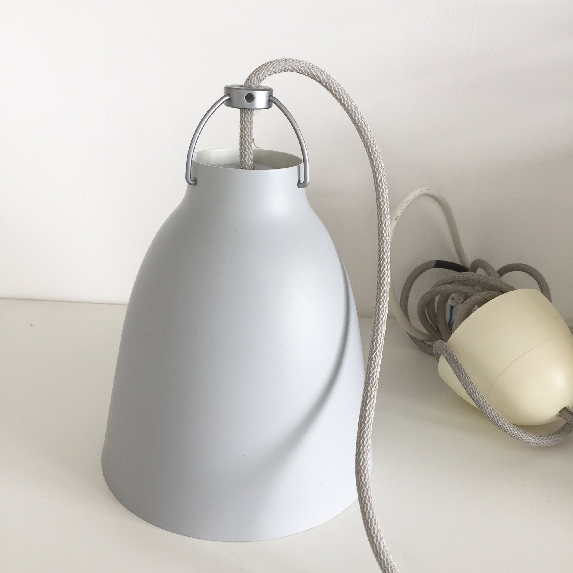 Fritz Hansen Caravaggio P1 Pendant Matt Grey 25 Ex Display