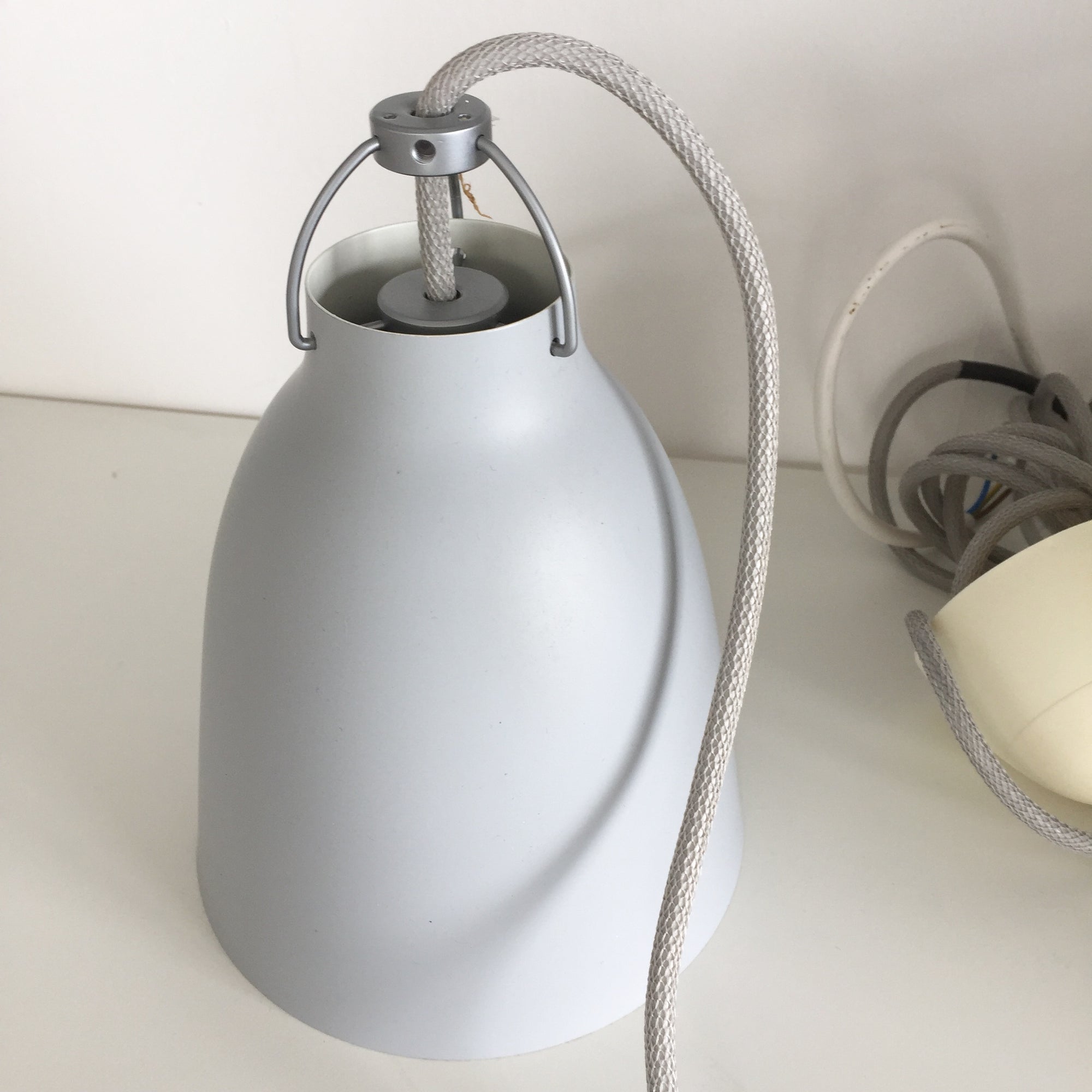 Fritz Hansen Caravaggio P1 Pendant Matt Grey 25 Ex Display