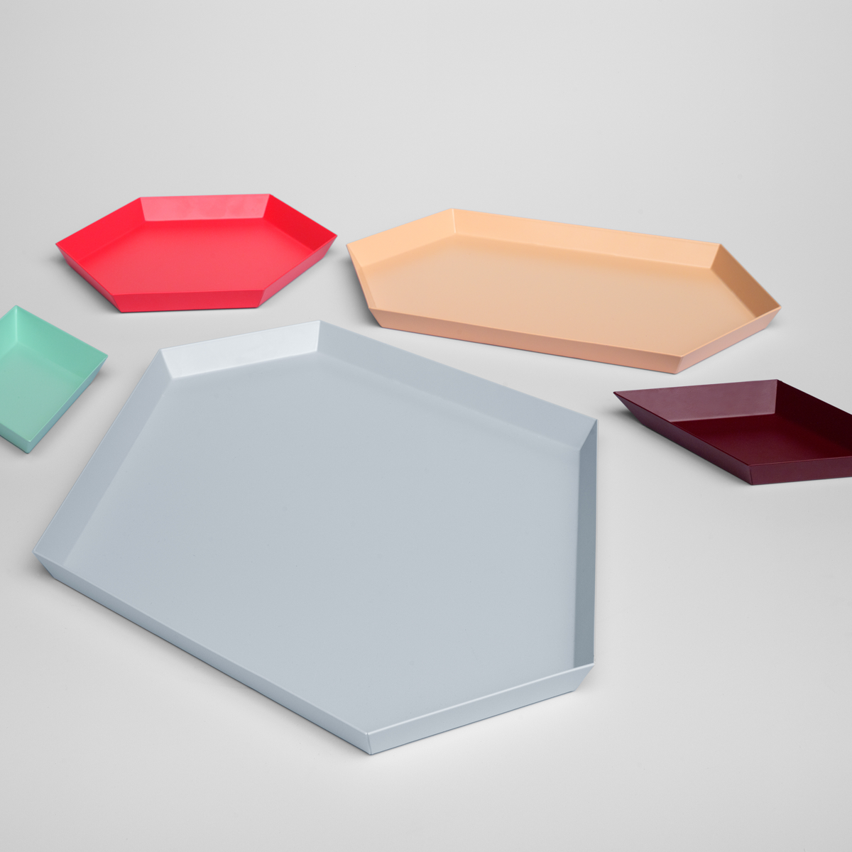 HAY Kaleido Tray Medium colour Butterscotch