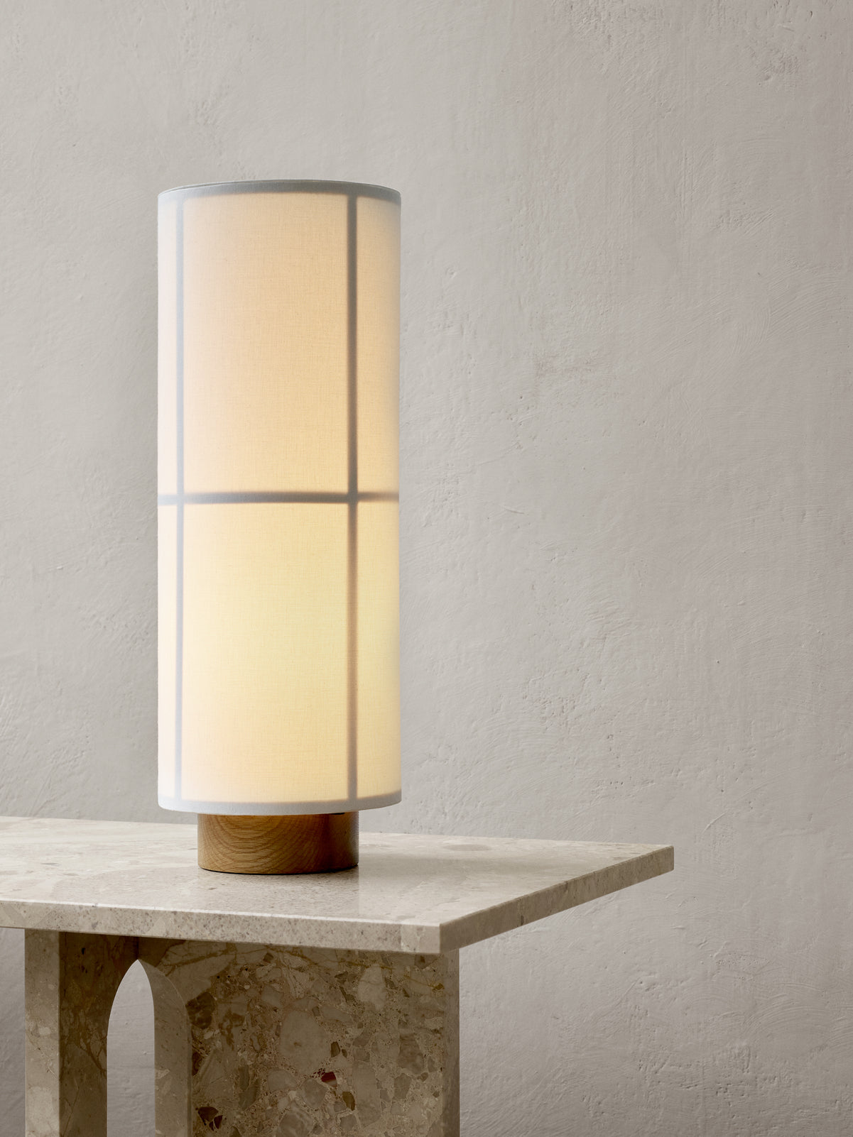 Hashira Table Lamp Ø18, WHITE