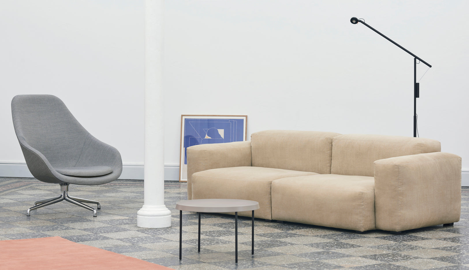 Mags Soft 2.5 Seater Combination 1 Low Armrest