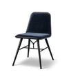 Spine Wood Chair front upholstered